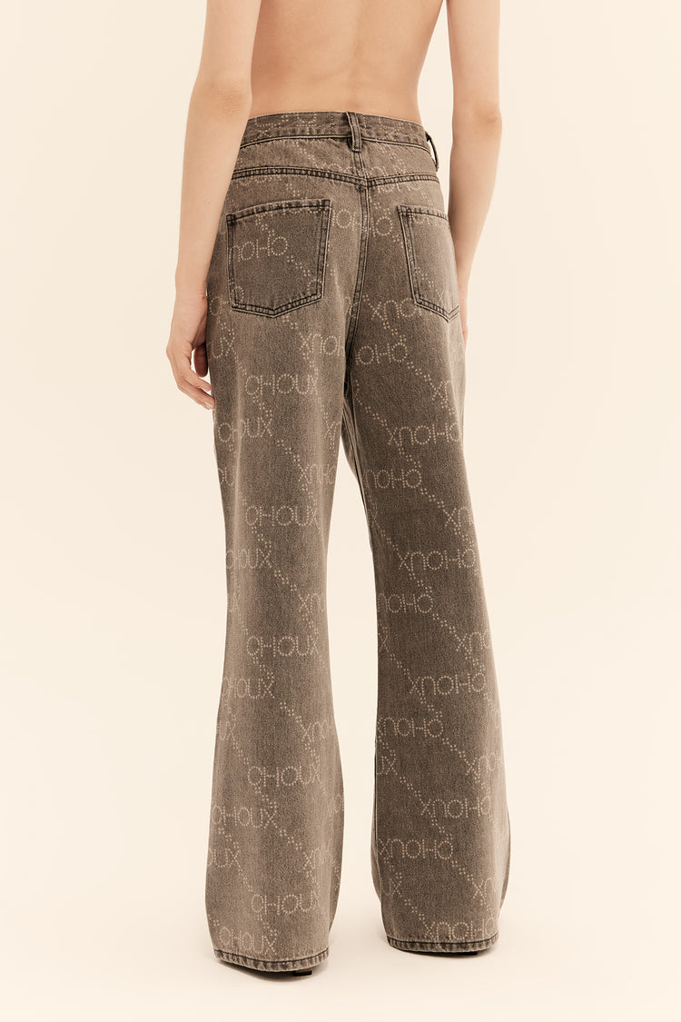 (Print Not Dead)) jeans, grey
