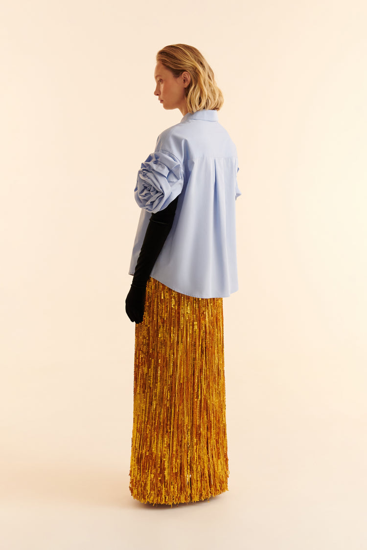 Fringed skirt (Sweet Escape), gold