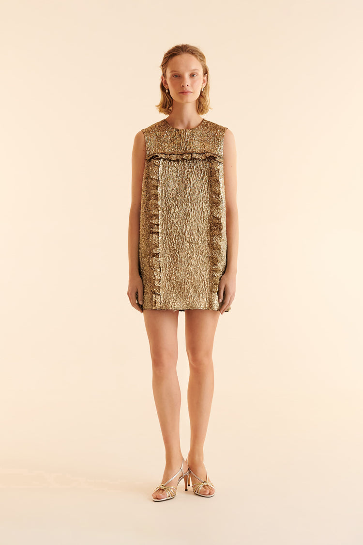 Cloque Dress (The Princess and the Pea), yellow gold
