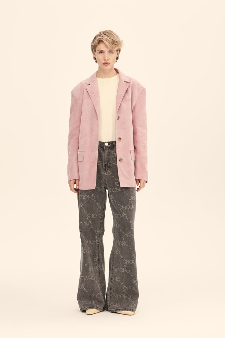 Suede blazers ((Not your Barbie)), pink