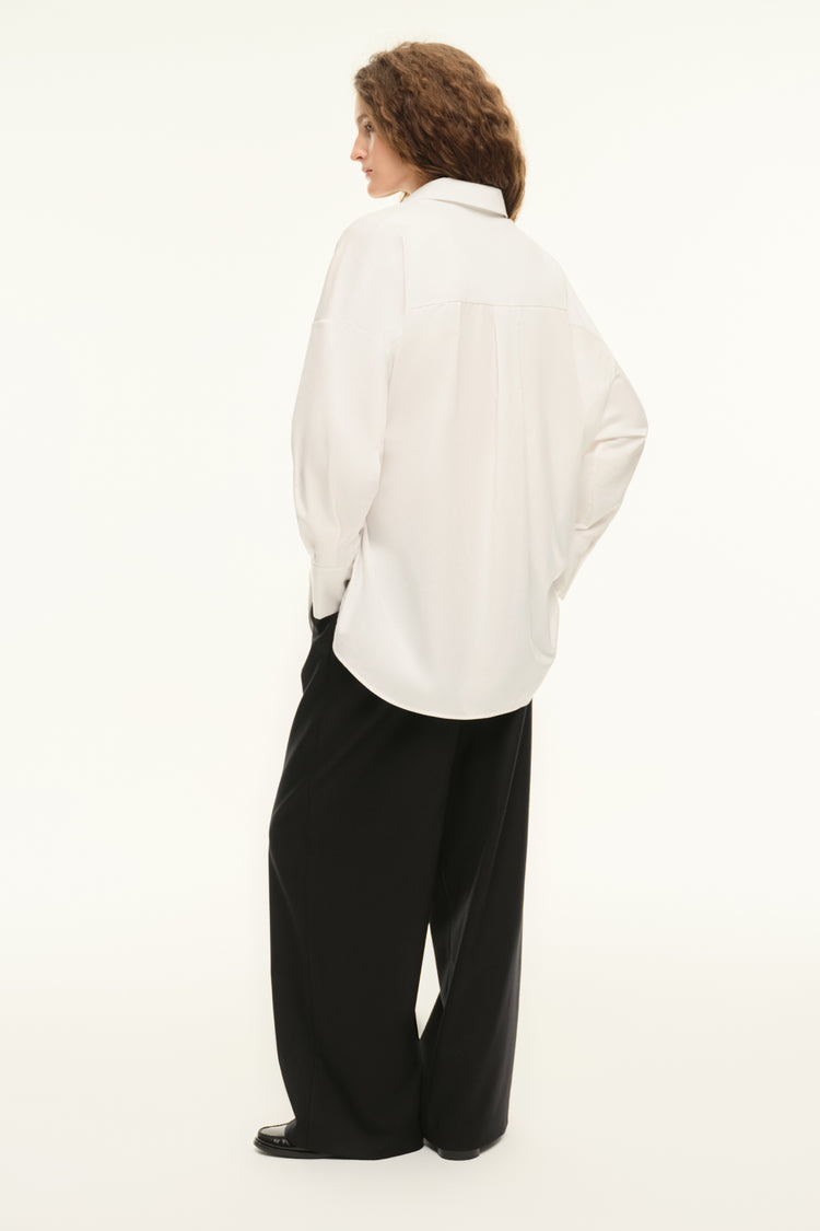 Shirt with ties (Tie me softly), white