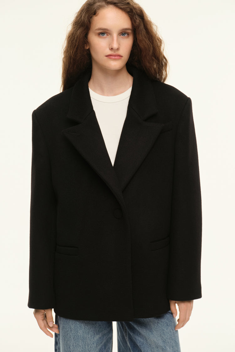 Cropped coat (((ChouxLady))), black