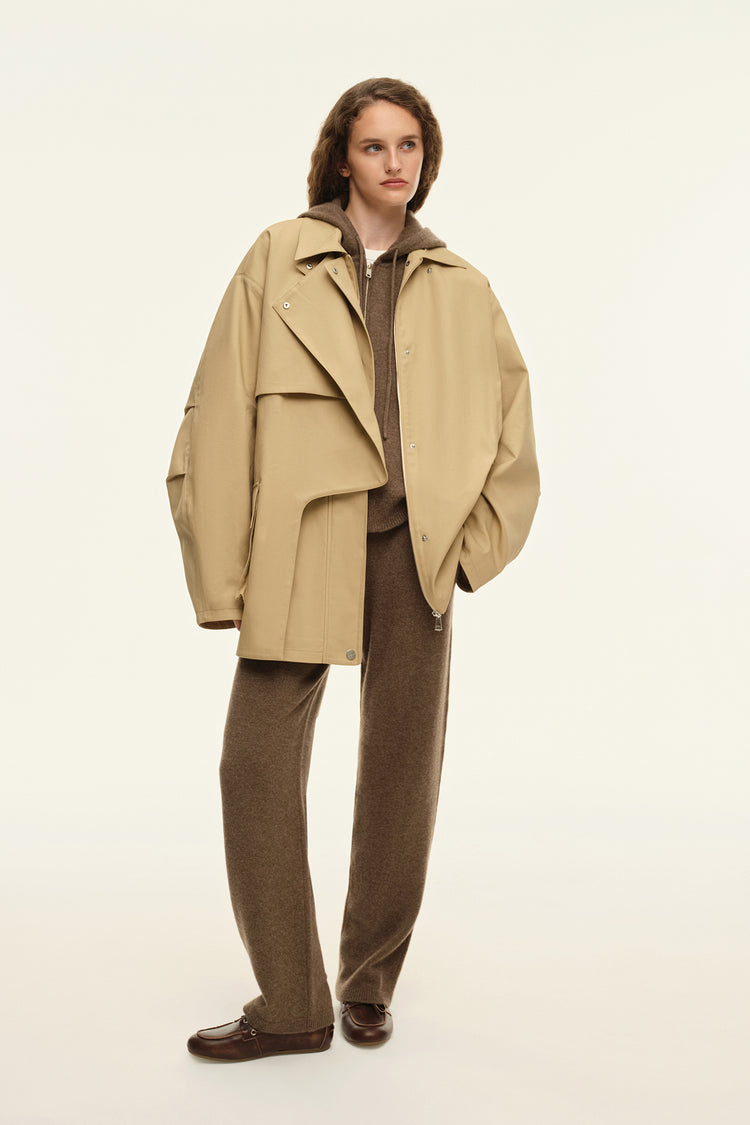 Cashmere trousers ((Nothing Extra)), brown