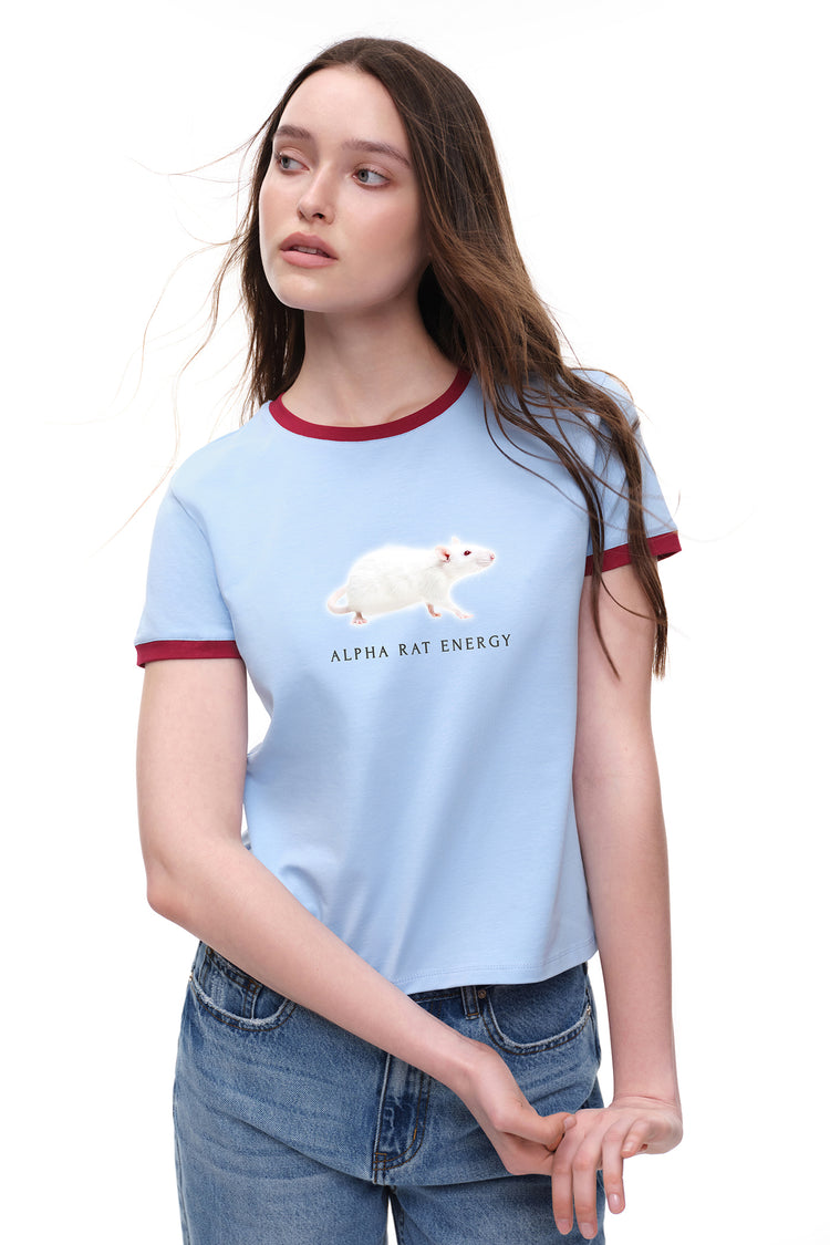 T-shirt (Alpha Rat Energy), blue