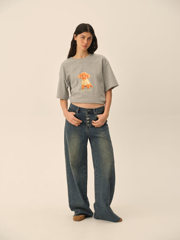 Jeans (Just like Kerry's), blue with buttons