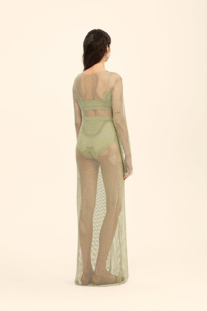 Netted dress (Naked Dress), green