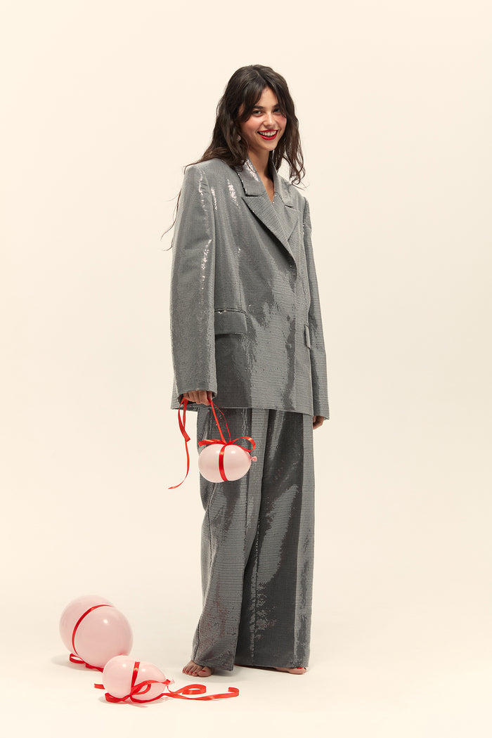 (Star of the Party) trousers, grey