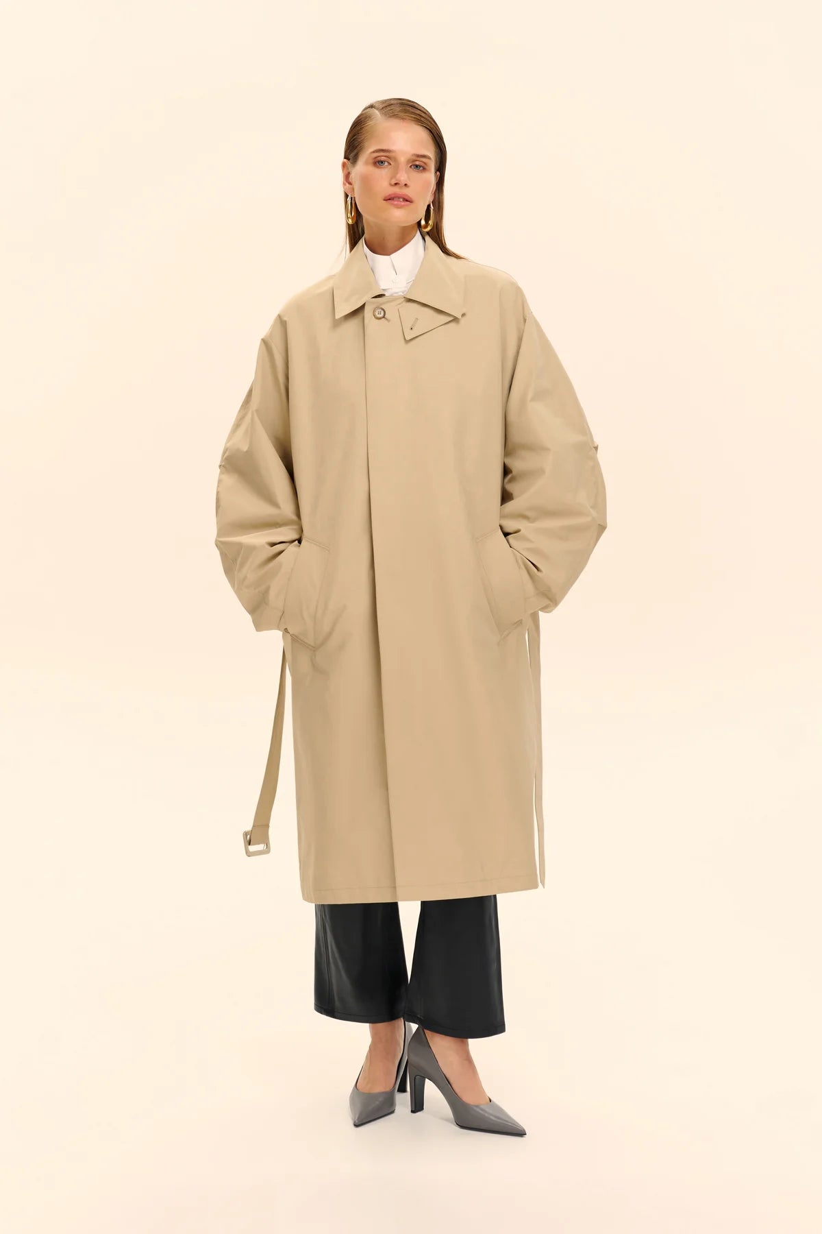 ミュージシャン Perfume closet SATIN COMBI TRENCH COAT bcc0eff1f4b6629eed7851e02d44bf
