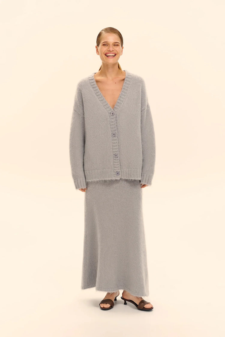 Cardigan ((Gentle personality)), grey