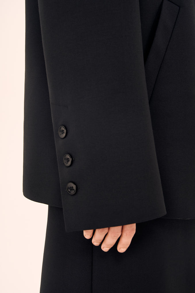 Blazer ((Black Tie)) , black