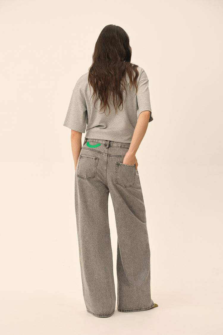 Jeans (Just like Kerry's), grey with perforation holes