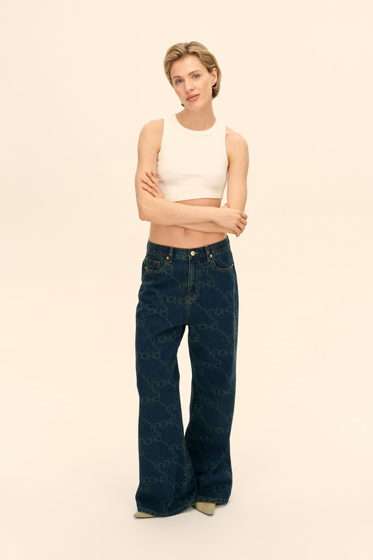 (Print Not Dead) jeans, vintage navy blue