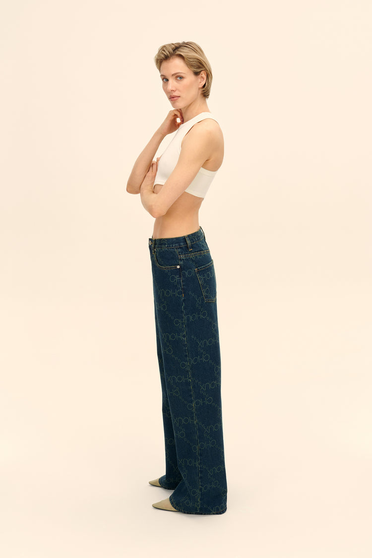 (Print Not Dead) jeans, vintage navy blue