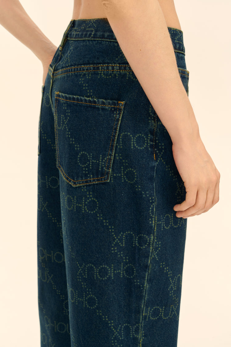 (Print Not Dead) jeans, vintage navy blue