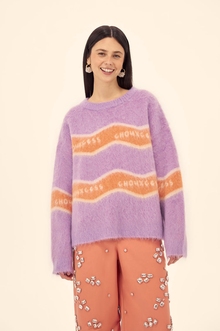 Sweater ((Moy marmeladnyy)), purple
