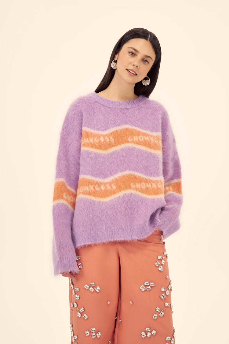 Sweater ((Moy marmeladnyy)), purple