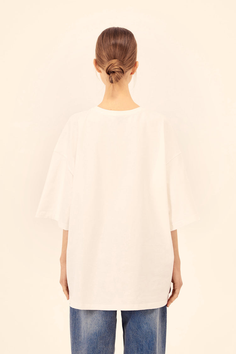 T-shirt (HOLY CHOUX), milky