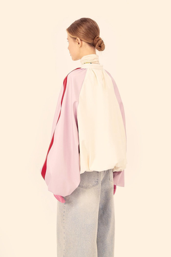 Eco-leather bomber (((Chups))), pink