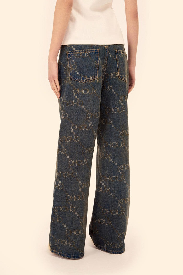 (Print Not Dead) jeans, vintage blue