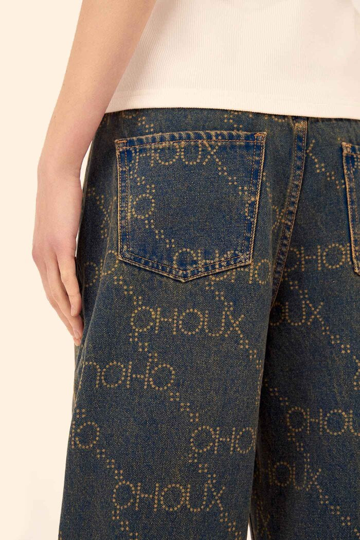 (Print Not Dead) jeans, vintage blue