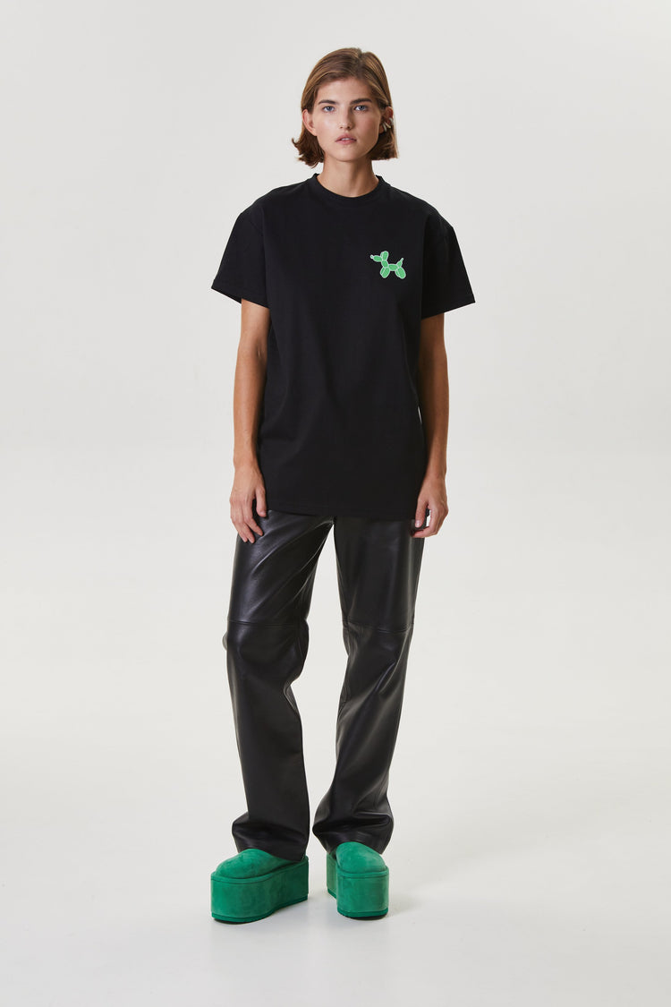 (((Hot Take))) leather trousers