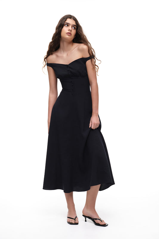 Midi dress (Ciao, Bella!), black