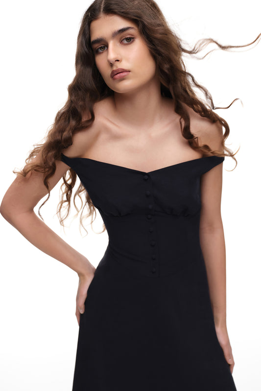 Midi dress (Ciao, Bella!), black
