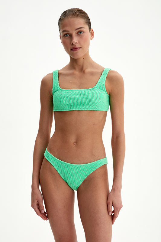 Swimsuit's top, green