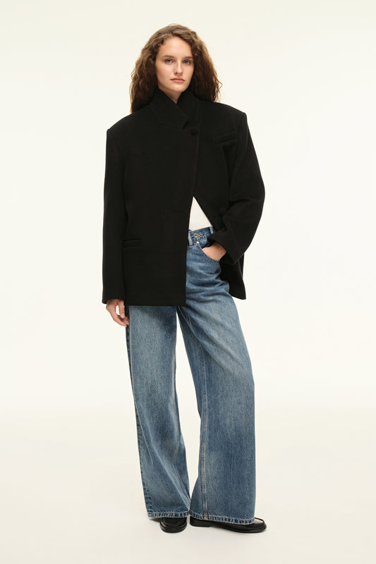 Cropped coat (((ChouxLady))), black
