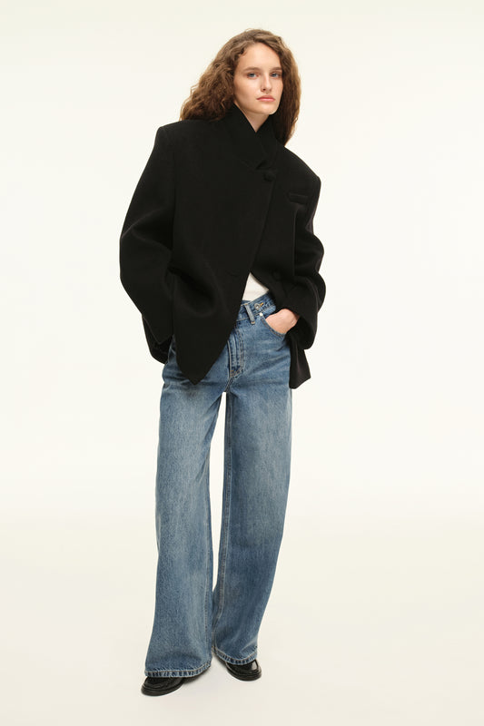 Cropped coat (((ChouxLady))), black