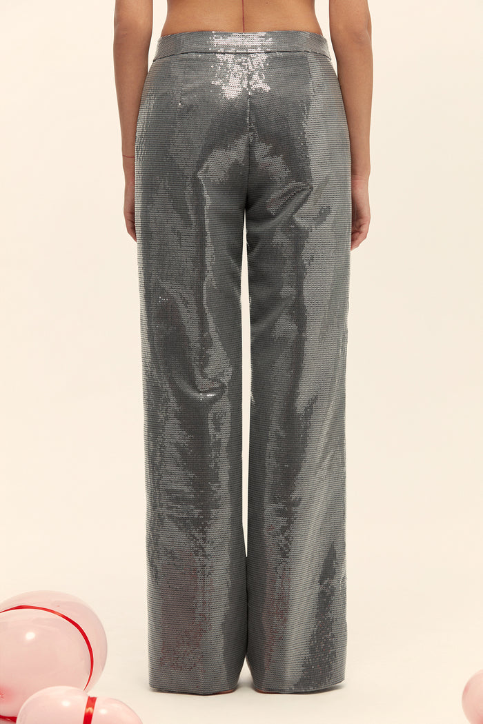 (((Star of the Party))) trousers, grey