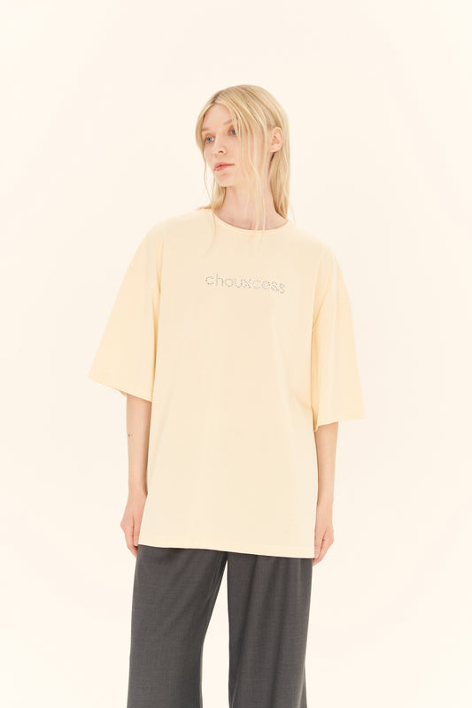 T-shirt (Chouxcess 2.0), creamy