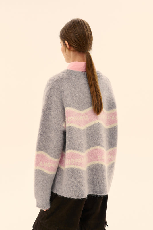 Sweater ((Moy marmeladnyy)), grey