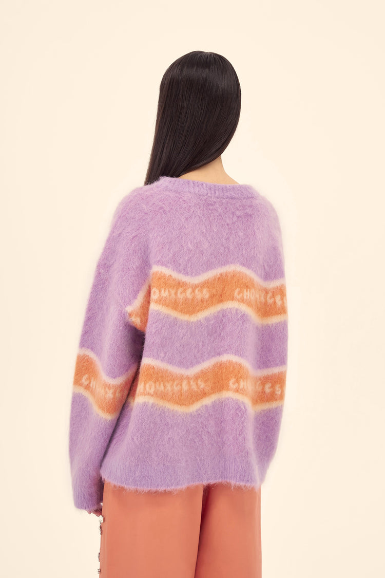 Sweater ((Moy marmeladnyy)), purple