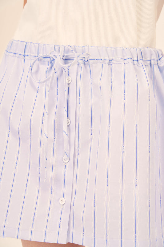 Cotton skirt (Match Point), blue