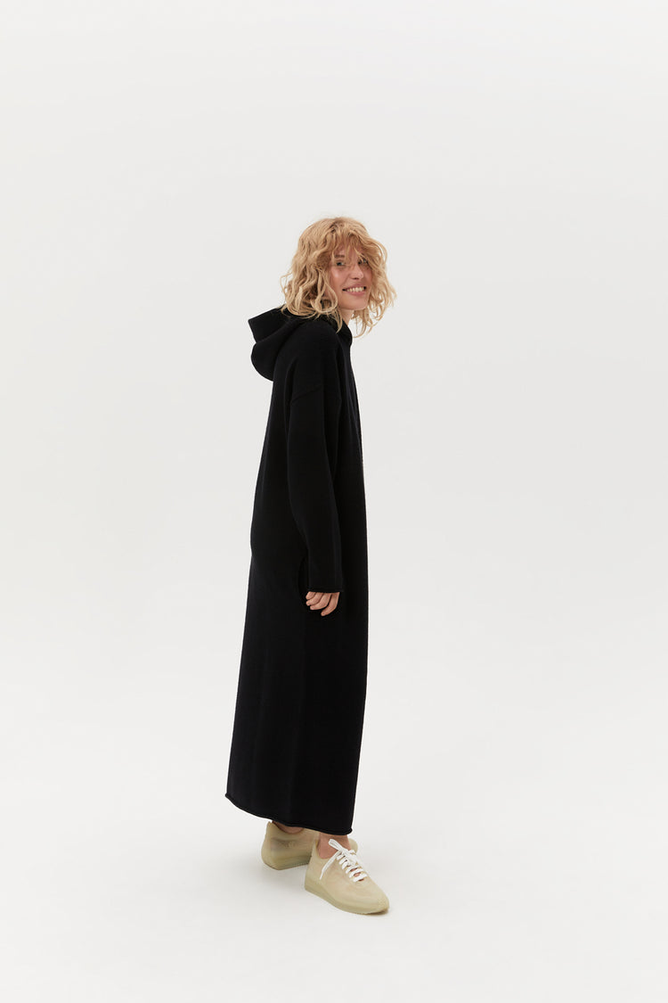 (((No Paps))) maxi knitted dress