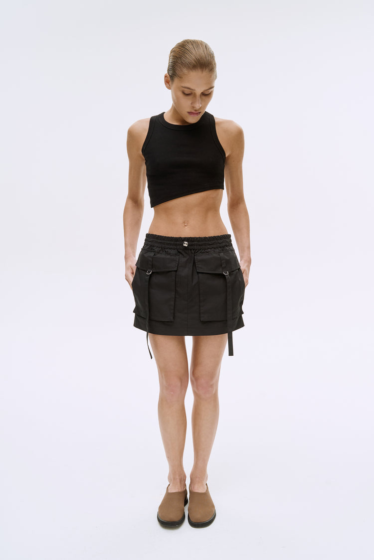 Cargo Skirt (Safari girl), black